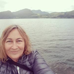 Tracey at Volda, Norway 2017
