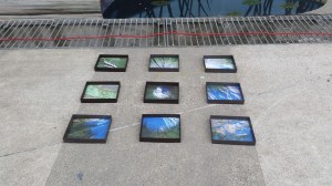 Documentation "Words for Water Stage 4.2", Huatoki Plaza, SCANZ2015, New Plymouth © Tracey Benson 2015