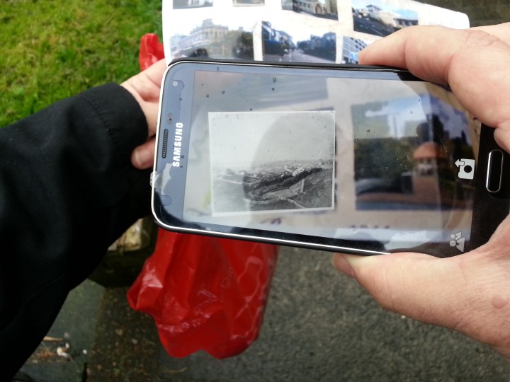 Documentation of "Finding the Ghosts of K Road" © Tracey Benson 2014