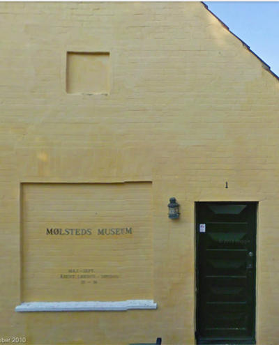 Aura for: October 21 was a day of sorrow when the main part of the Danish navy left Copenhagen under the English flag.<br /> (Painting by Christian Mølsted. Picture from Royal Danish Naval Museum)