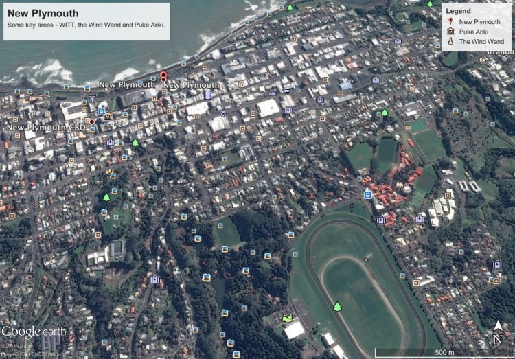 Map of New Plymouth