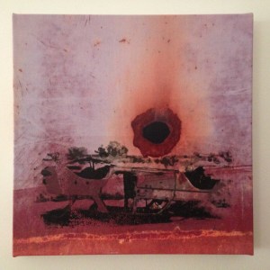 Renita Glencross, Rust & Dust, Mixed Media 2013