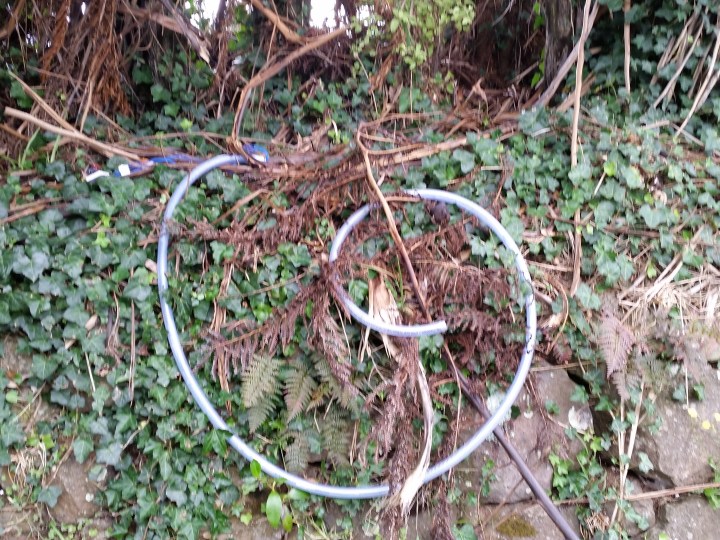 Installing near the creek