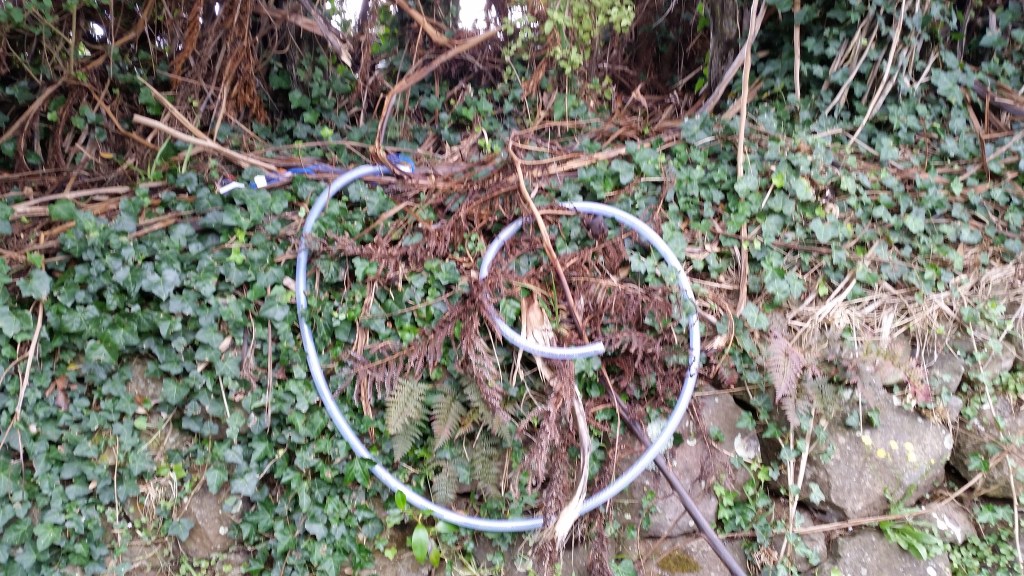Installing near the creek