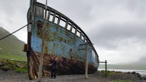 Documentation of ‘Trace drawing’ Isa, Sowulo, Pertho in Fuglafjørður, photograph by Martin Drury