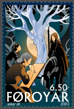 The Norns and the Tree, Faroe Islands 2003, Artist Anker Eli Petersen