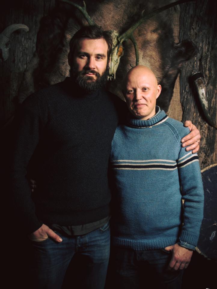 Gudmann with Rollo (Clive Standen)