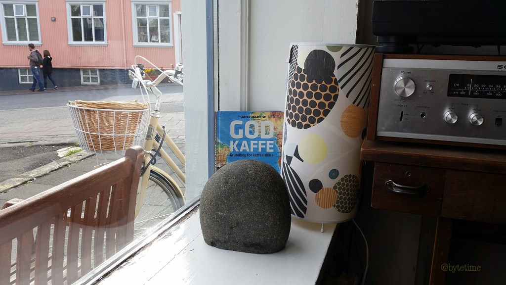 The view from Reykjavik Roasters