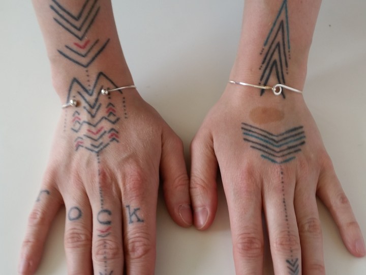 Hildur was inspired by Ötzi the Iceman a 5300 year old mummified body found in the Italian Alps.