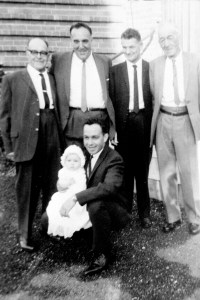 The menfolk