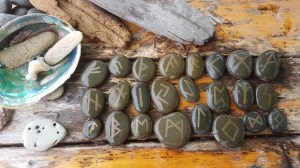 Stone and Wood Runes © Tracey Benson 2017