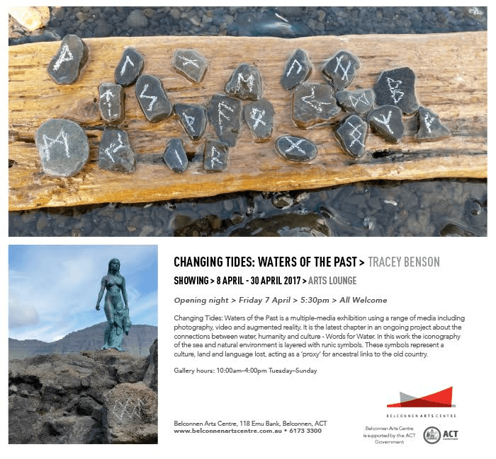 Invitation to exhibition "Changing Tides"