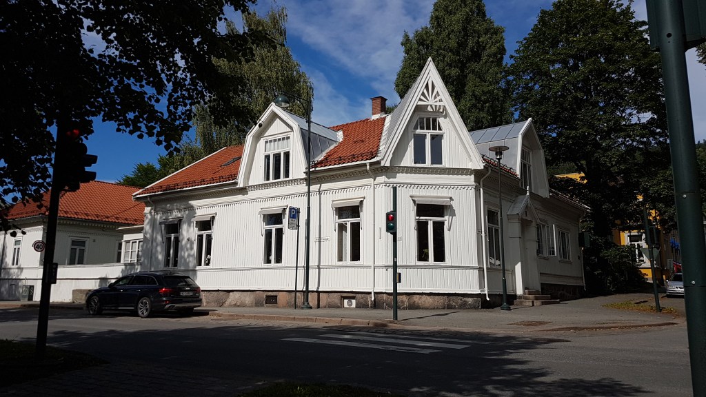 Cute house near the Drammen Theatre