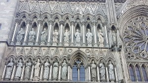 Nidaros Cathedral, Trondheim © Tracey M Benson 2017