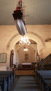 At the Hurum Gamle Kirke © Tracey M Benson 2017