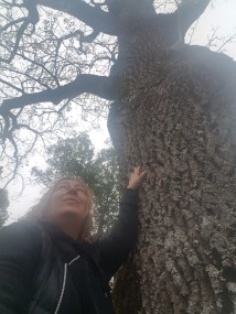 At the Hurum Gamle Kirke © Tracey M Benson 2017