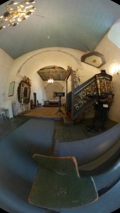 At the Hurum Gamle Kirke © Tracey M Benson 2017