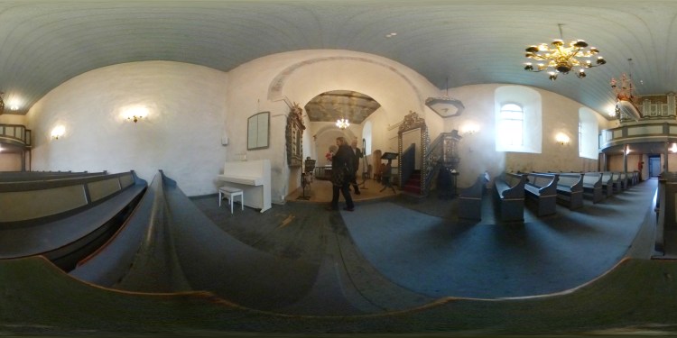 At the Hurum Gamle Kirke © Tracey M Benson 2017