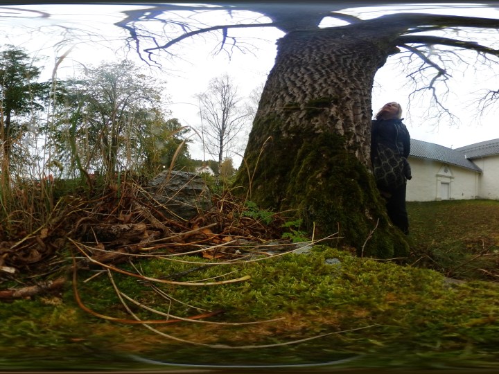 At the Hurum Gamle Kirke © Tracey M Benson 2017