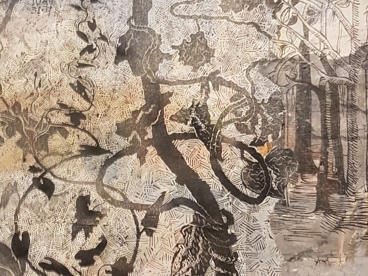 Midawarr | Harvest: The Art of Mulkun Wirrpanda and John Wolseley, photo by Tracey M Benson