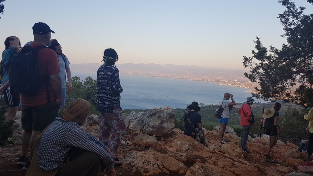 Walking to Aphroditie's Pool
