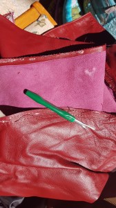 Making books from materials at home