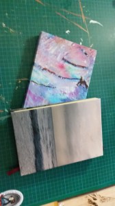 Making books from materials at home