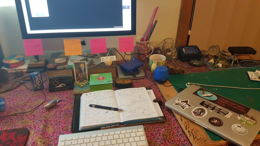 Remote working and division of time / space