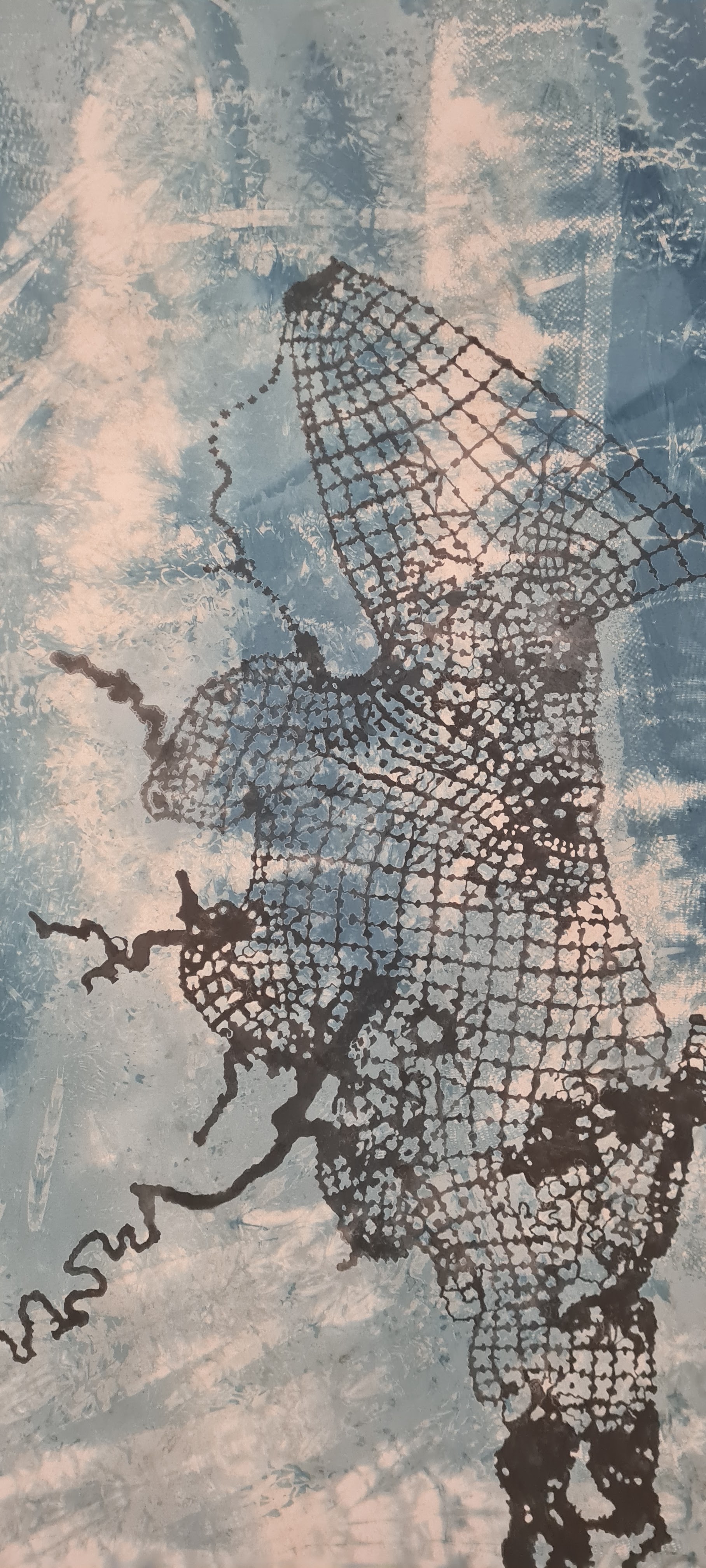 From Judy Watson’s survey exhibition, mudunara: kundulama: wandaral: jararibirriri